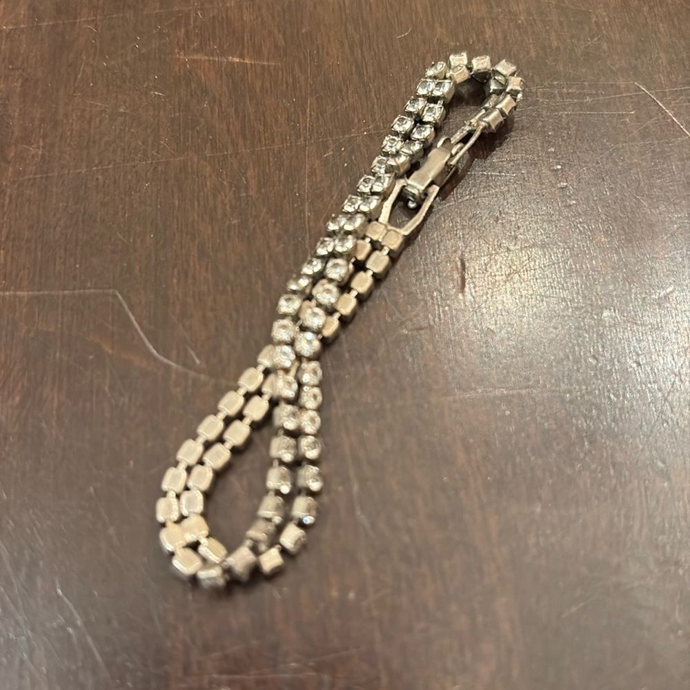 Vintage rhinestone bracelet